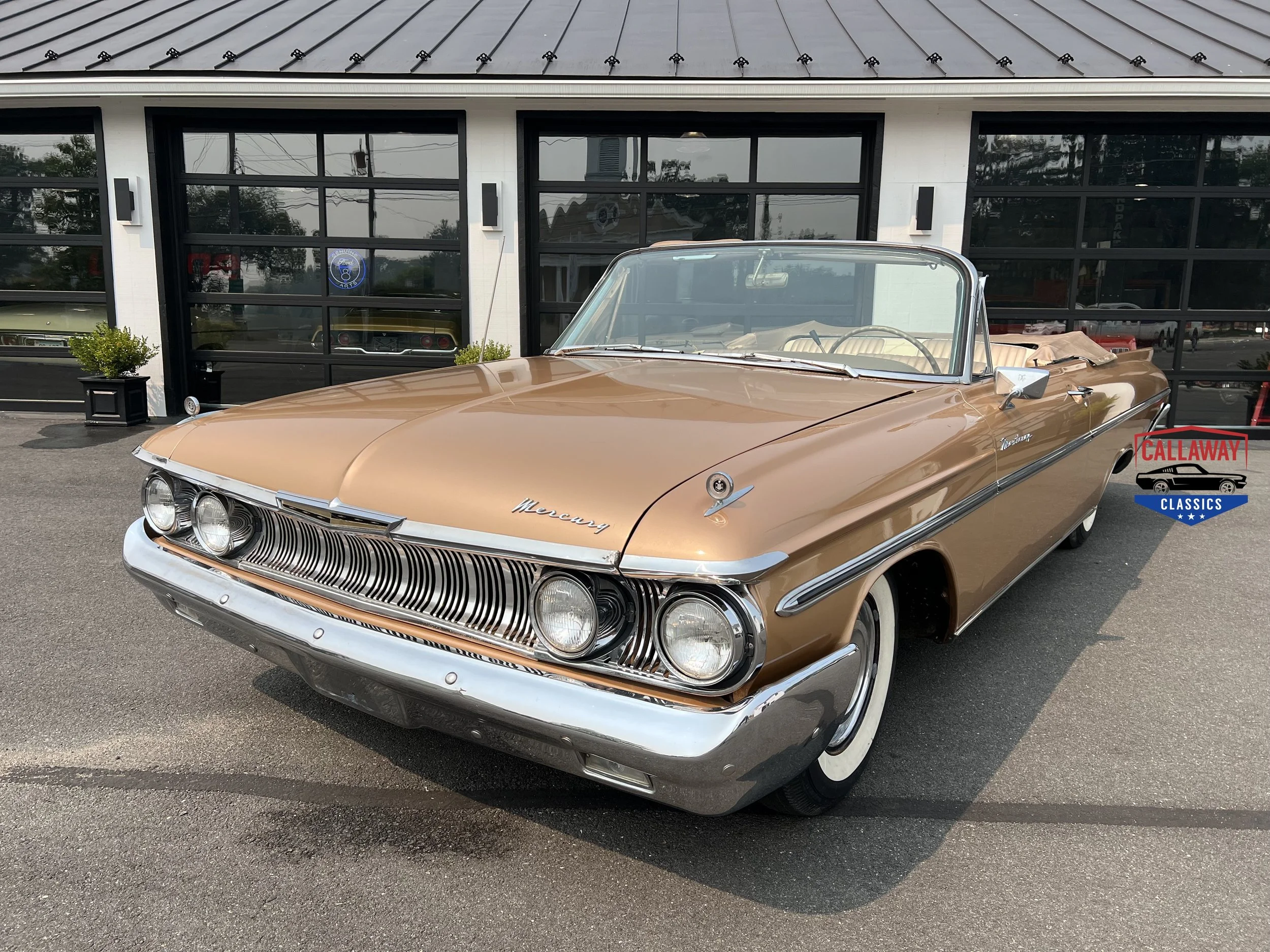 1961 Mercury Monterey convertible - Gold — Callaway Classics